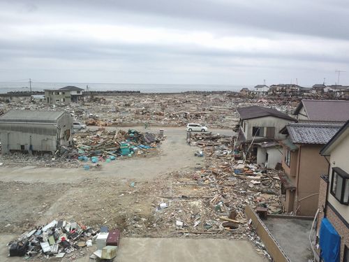 いわき市久之浜町津波被害